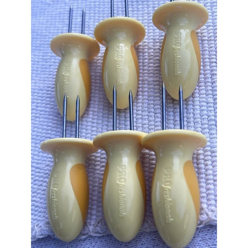 🌽 PROfreshionals Corn On The Cob Holders – Set of 6